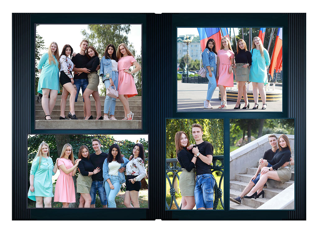 Школьные выпускные фотоальбомы. Выпускные фотоальбомы для старшеклассников. Фотокнига - фотоальбом для выпускников школ. Фотольбом "Изумрудный"