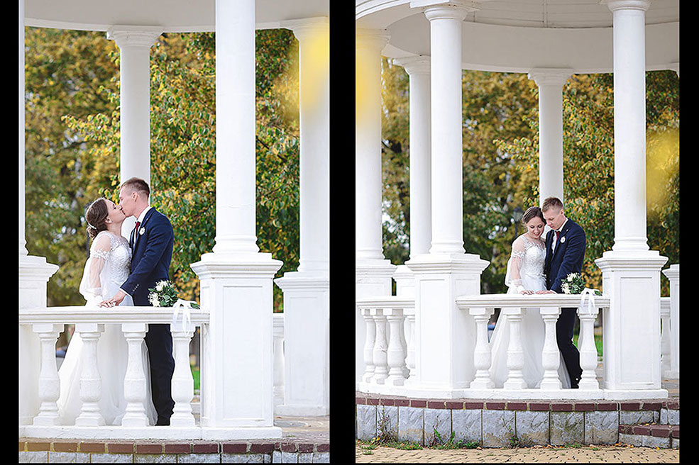 Студия Лидер. Свадебная фотосъёмка. Фотограф на свадьбу. Свадебное фото - прогулка. Студия Лидер. Свадебный фотограф Елена Вильчик.