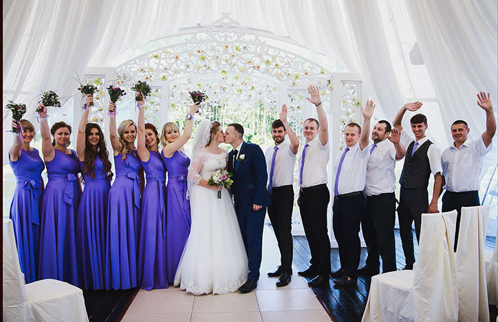 Студия Лидер. Свадебная фотосъёмка. Фотограф на свадьбу. Торжественная регистрация. Свадебный фотограф Елена Вильчик.