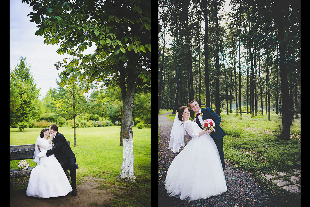 Студия Лидер. Свадебная фотосъёмка. Фотограф на свадьбу. Свадебное фото - прогулка. Студия Лидер. Свадебный фотограф Елена Вильчик.